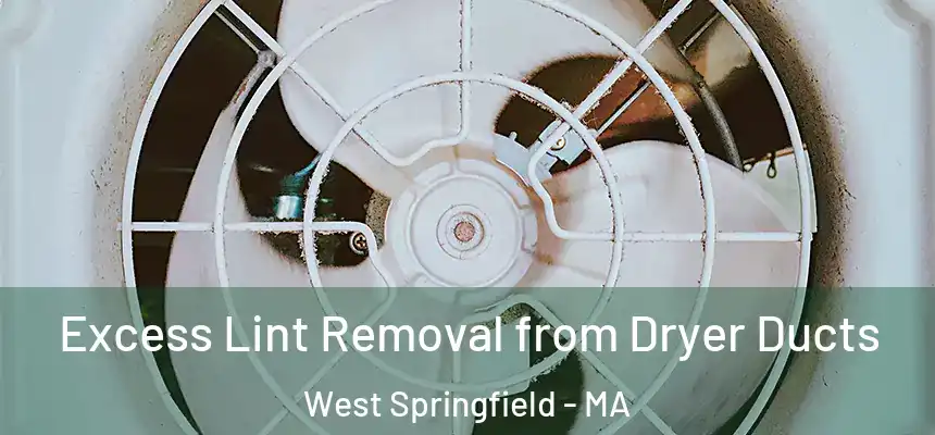 Excess Lint Removal from Dryer Ducts West Springfield - MA
