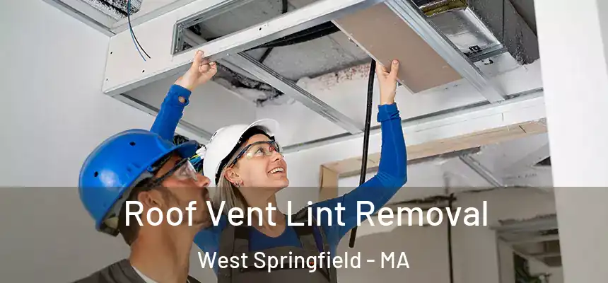Roof Vent Lint Removal West Springfield - MA